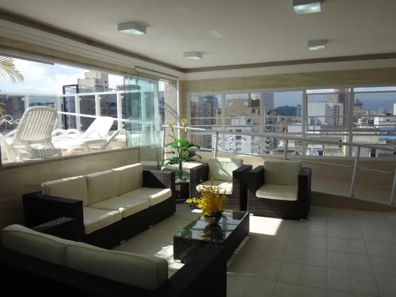 Sala de estar do Atlântico Flat Gonzaga