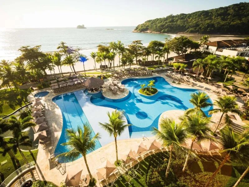 Piscina do Hotel Jequitimar Guarujá Resort & Spa by Accor