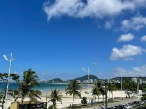 Hotel Palmar: vista da praia com coqueiros