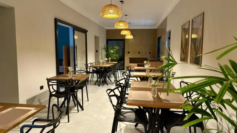 Café da manhã e refeições da Pousada Acqua di Mare