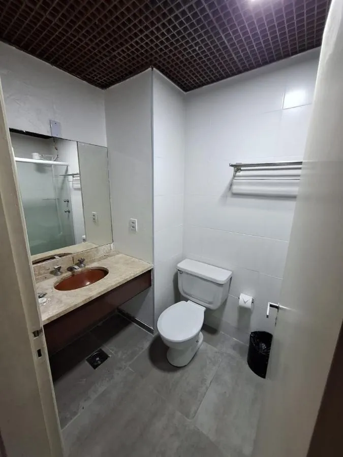 Banheiro do Tropical Hotel Guarujá